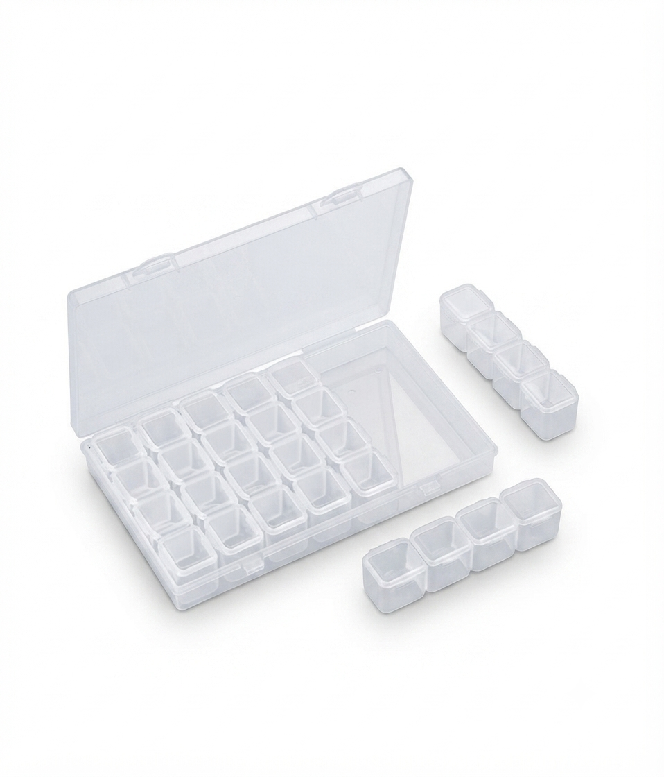 28-Grid Storage Box